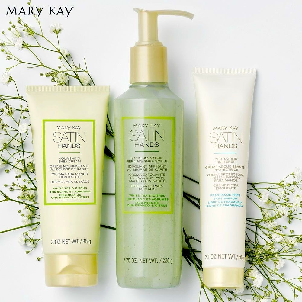 White Tea & Citrus Satin Hands Pampering Set – Mary Kay